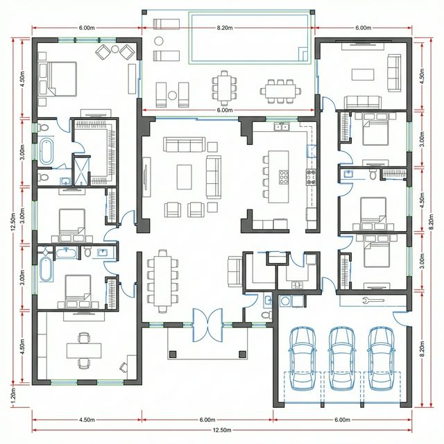 مخططات هندسية 2D ثنائية الأبعاد