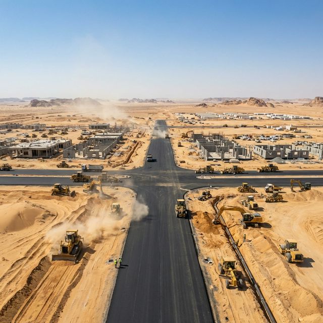 مدينة المستقبل الإسكانية - البنية التحتية