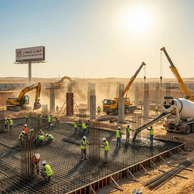 أعمال الخرسانة المسلحة